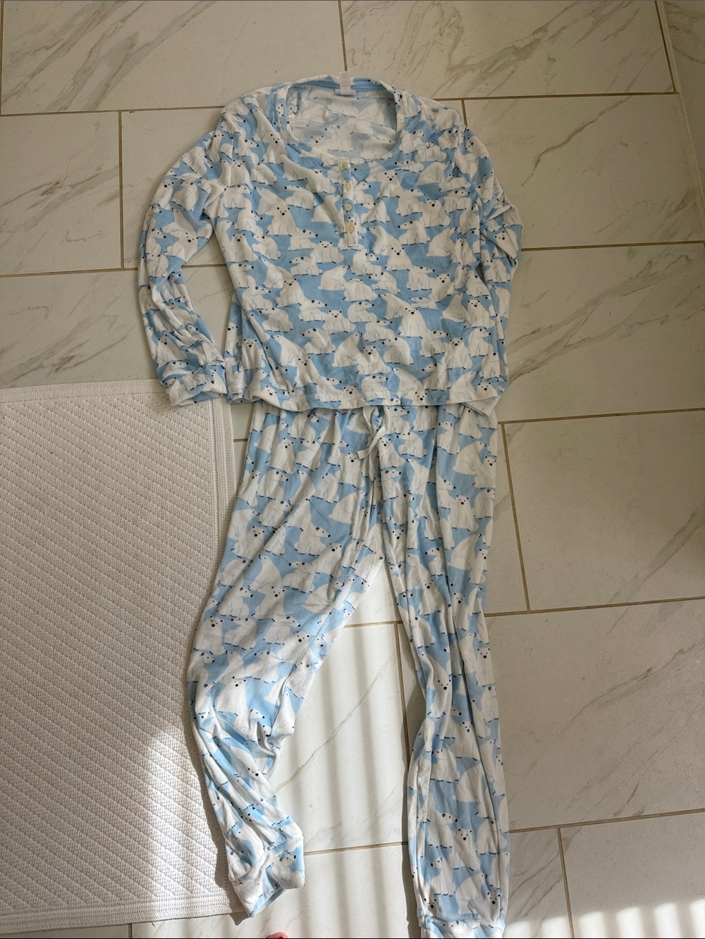 Wondershop Light Blue & White Polar Bear Sleep Set